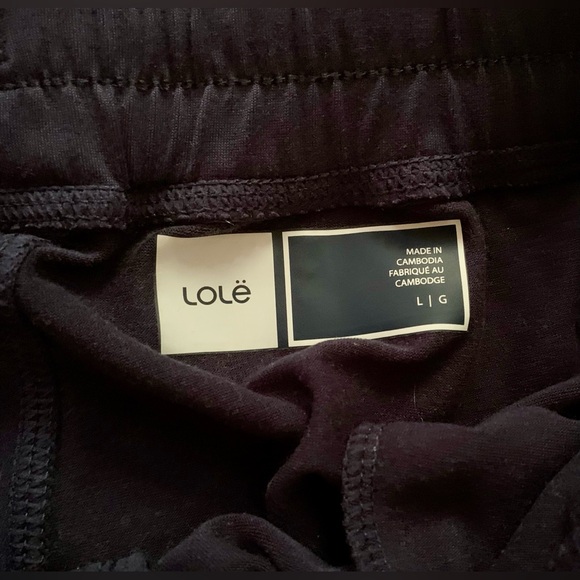 LOLE Men’s Tapered Sweatpants Navy Blue Size Large - Picture 3 of 6